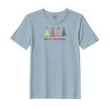 BYFT Threads Embroidered For You Christmas - Merry Christmas Trees (4 Styles) Designed T-Shirts