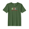 BYFT Threads Embroidered For You Christmas - Merry Christmas Trees (4 Styles) Designed T-Shirts