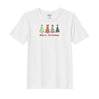 BYFT Threads Embroidered For You Christmas - Merry Christmas Trees (4 Styles) Designed T-Shirts