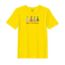 BYFT Threads Embroidered For You Christmas - Merry Christmas Trees (4 Styles) Designed T-Shirts