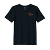 BYFT Threads Embroidered For You Christmas - Merry Christmas with Snowflakes Designed T-Shirts