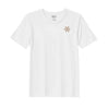 BYFT Threads Embroidered For You Christmas - Minimal Snowflake Line Designed T-Shirts