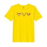BYFT Threads Embroidered For You Christmas - Reindeer Face Trio Designed T-Shirts