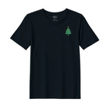 BYFT Threads Embroidered For You Christmas - Simple Christmas Tree with Star Designed T-Shirts