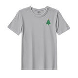 BYFT Threads Embroidered For You Christmas - Simple Christmas Tree with Star Designed T-Shirts