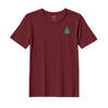 BYFT Threads Embroidered For You Christmas - Simple Christmas Tree with Star Designed T-Shirts