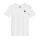BYFT Threads Embroidered For You Christmas - Simple Christmas Tree with Star Designed T-Shirts
