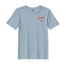 BYFT Threads Embroidered For You Christmas - Sleeping Reindeer Face Designed T-Shirts