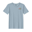 BYFT Threads Embroidered For You Christmas - Vintage Christmas Truck with Tree Designed T-Shirts