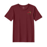 BYFT Threads Embroidered For You Christmas - Vintage Christmas Truck with Tree Designed T-Shirts