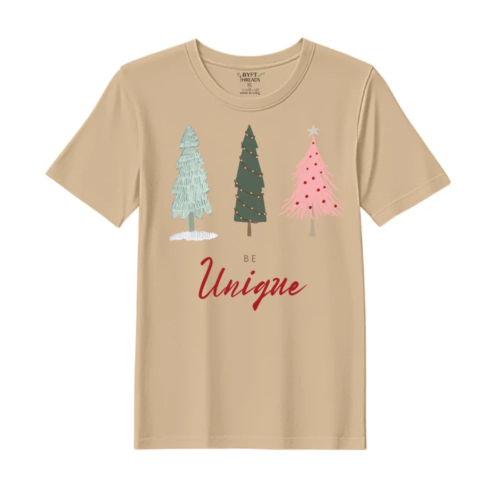 BYFT Threads Printed Christmas - Be Unique Designed T-Shirts