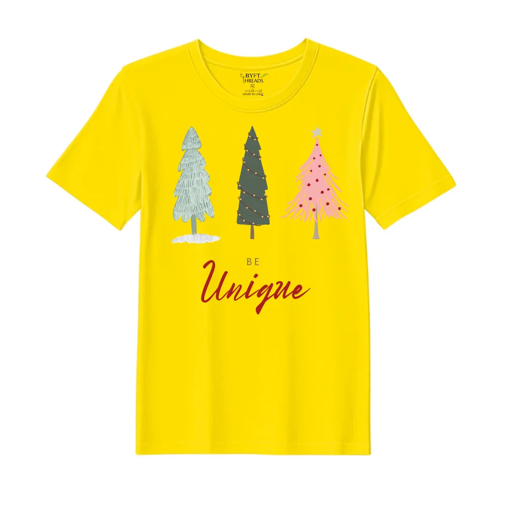 BYFT Threads Printed Christmas - Be Unique Designed T-Shirts