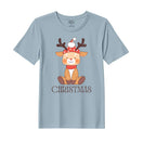 BYFT Threads Printed Christmas - Christmas Deer Designed T-Shirts