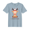 BYFT Threads Printed Christmas - Christmas Deer Designed T-Shirts
