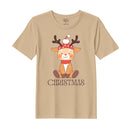 BYFT Threads Printed Christmas - Christmas Deer Designed T-Shirts
