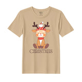 BYFT Threads Printed Christmas - Christmas Deer Designed T-Shirts