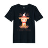 BYFT Threads Printed Christmas - Christmas Deer Designed T-Shirts