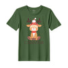 BYFT Threads Printed Christmas - Christmas Deer Designed T-Shirts
