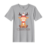 BYFT Threads Printed Christmas - Christmas Deer Designed T-Shirts