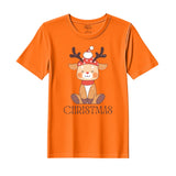 BYFT Threads Printed Christmas - Christmas Deer Designed T-Shirts