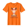 BYFT Threads Printed Christmas - Christmas Deer Designed T-Shirts
