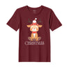 BYFT Threads Printed Christmas - Christmas Deer Designed T-Shirts