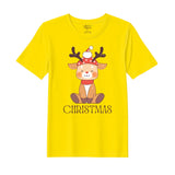 BYFT Threads Printed Christmas - Christmas Deer Designed T-Shirts