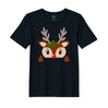 BYFT Threads Printed Christmas - Christmas Deer Face Designed T-Shirts