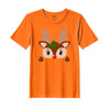 BYFT Threads Printed Christmas - Christmas Deer Face Designed T-Shirts