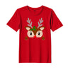 BYFT Threads Printed Christmas - Christmas Deer Face Designed T-Shirts