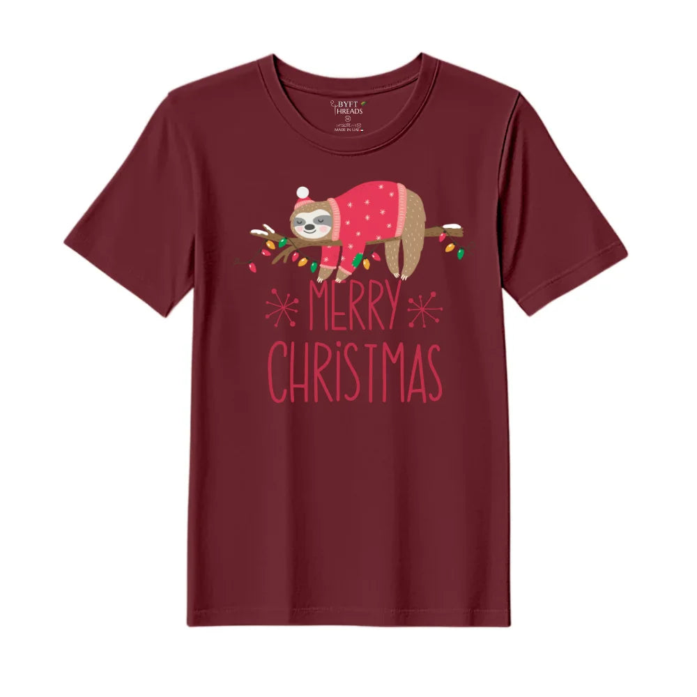 BYFT Threads Printed Christmas - Christmas Koala Designed T-Shirts
