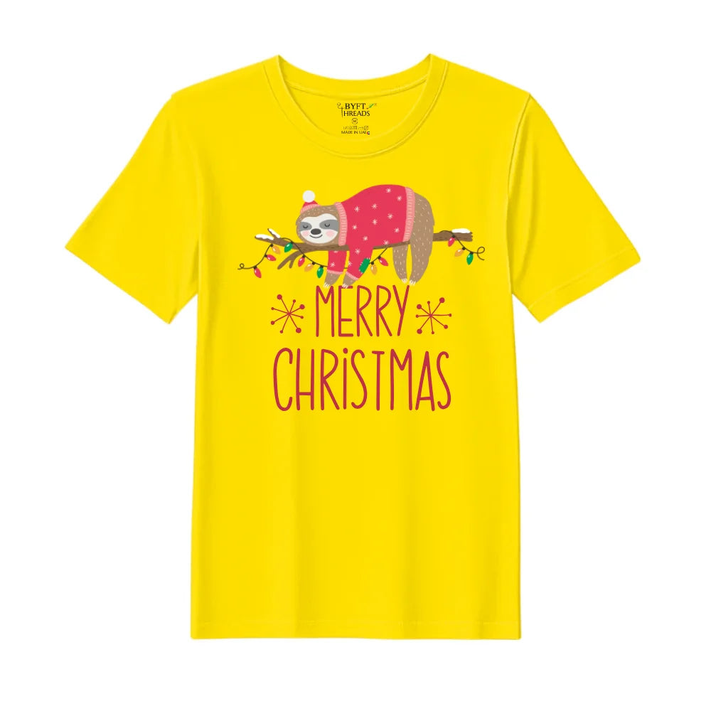 BYFT Threads Printed Christmas - Christmas Koala Designed T-Shirts