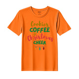 BYFT Threads Printed Christmas - Cookies Christmas Cheer Designed T-Shirts