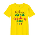 BYFT Threads Printed Christmas - Cookies Christmas Cheer Designed T-Shirts