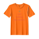 BYFT Threads Printed Christmas - Eat Drink Be Merry Designed T-Shirts