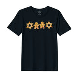 BYFT Threads Printed Christmas - Gingerbread Star Designed T-Shirts