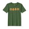 BYFT Threads Printed Christmas - Gingerbread Star Designed T-Shirts