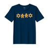 BYFT Threads Printed Christmas - Gingerbread Star Designed T-Shirts