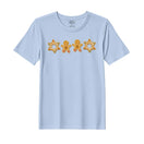 BYFT Threads Printed Christmas - Gingerbread Star Designed T-Shirts