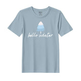 BYFT Threads Printed Christmas - Hello Winter Designed T-Shirts