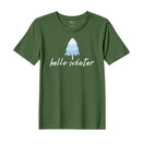 BYFT Threads Printed Christmas - Hello Winter Designed T-Shirts