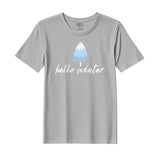 BYFT Threads Printed Christmas - Hello Winter Designed T-Shirts