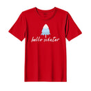 BYFT Threads Printed Christmas - Hello Winter Designed T-Shirts