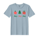 BYFT Threads Printed Christmas - HO HO HO Designed T-Shirts