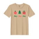 BYFT Threads Printed Christmas - HO HO HO Designed T-Shirts