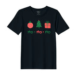BYFT Threads Printed Christmas - HO HO HO Designed T-Shirts