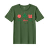 BYFT Threads Printed Christmas - HO HO HO Designed T-Shirts
