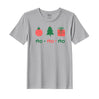 BYFT Threads Printed Christmas - HO HO HO Designed T-Shirts