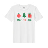 BYFT Threads Printed Christmas - HO HO HO Designed T-Shirts