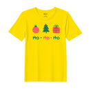 BYFT Threads Printed Christmas - HO HO HO Designed T-Shirts